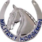 Military Horseman Identification Badge