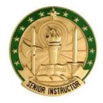 Senior Army Instructor Badge