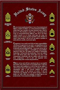 The NCO Creed