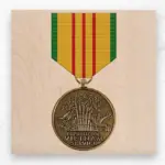 Medal on Wood