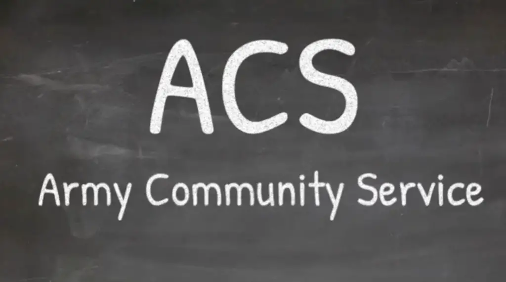 Army Community Services