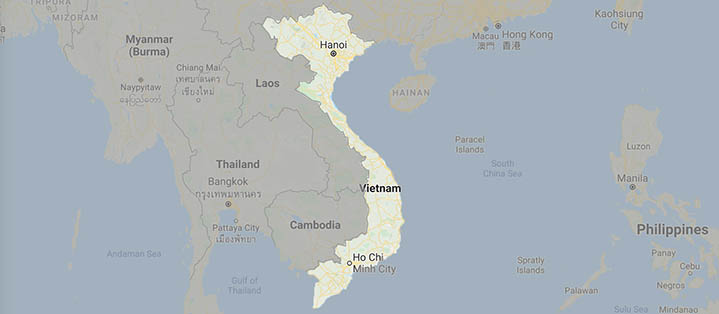 Vietnam Map